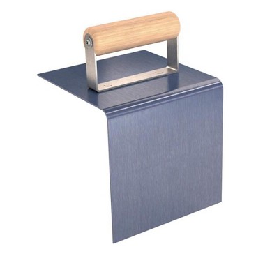 Bon Tool 82-233 Step Tool - Outside Blue Steel 6-inch X 6-inch - 3/8-inch Radius 4-inch Lip Wood Handle