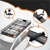 Mockins 84"x39"x6" Rustproof Extendable Roof Rack | Three Length Options - 40/63/84" - 4 of 4