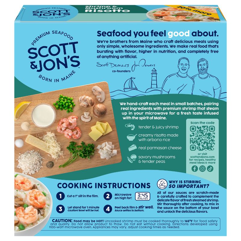 Scott &#38; Jon&#39;s Frozen Shrimp Risotto Rice Bowl - 9.6oz, 6 of 9