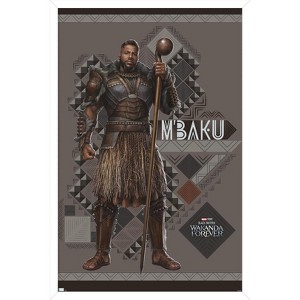 Trends International Marvel Black Panther: Wakanda Forever - M'Baku Framed Wall Poster Prints - 1 of 4