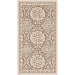 Courtyard CY7059 Power Loomed Indoor/Outdoor Area Rug  - Safavieh - 1 of 4