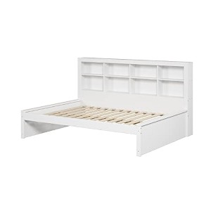 Donco Kids FULL BOOKCASE DAYBED WHITE - 1 of 4