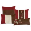 Esca Coira Elegant & Luxurious 7pc Comforter Set:1 Comforter, 2 Shams, 2 Cushions, 1 Decorative Pillow, 1 Breakfast Pillow - image 3 of 4