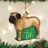 Old World Christmas Blown Glass Ornament for Christmas Tree, English Mastiff - 2 of 4