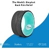 Chirp Wheel Foam Roller - Targeted Back & Neck Pain Relief, Muscle Massage, Trigger Point Therapy, High-Density Foam Tool for Physical Therapy, Stretc - 2 of 4