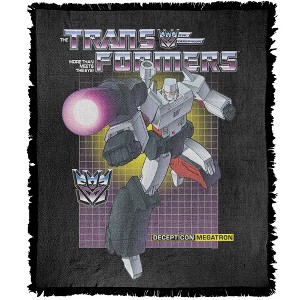 Transformers Megatron Blanket 50"x60" Woven Tapestry - 1 of 4