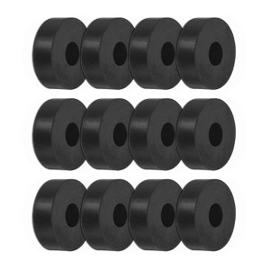 Unique Bargains Mechanical Anti-Vibration Durable Multipurpose Rubber Isolation Washers Black - 1 of 4