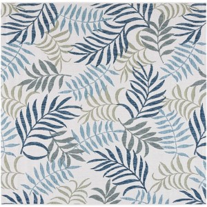 Courtyard CY9631 UV & Stain Resistant Non-Shedding Power Loomed Indoor/Outdoor Rugs - Safavieh - 1 of 4