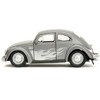 1959 Volkswagen Beetle Gray Met. w/Silver Flames and Boxing Gloves Accessory "Punch Buggy" Series 1/32 Diecast Model Car by Jada - 4 of 4