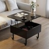 YIYIBYUS Lift Top End Table, Modern side Table for Living Room - 2 of 4