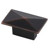 Elegant Lighting Perry 2Inch Oil-rubbed Bronze Rectangle Knob Multipack (Set of 10) - 4 of 4