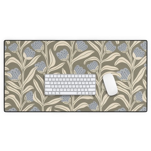 Emanuela Carratoni Moody Blue Garden Small Welcome Mat - Deny Designs :  Target