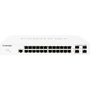 Fortinet FortiSwitch 124E 24 Port IU 24x10/100/1000 4xGigabit SFP FS-124E - 1 of 1