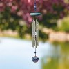 Woodstock Wind Chimes Signature Collection, Crystal Chime, 20", Cobalt Wind Chime WFCO - 2 of 4