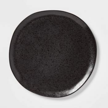 8" Earthenware Houlton Salad Plate Black - Threshold™