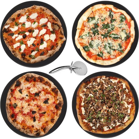 Impresa 4-pack Ceramic Pizza Stones, Make Restaurant-quality Pizza At ...