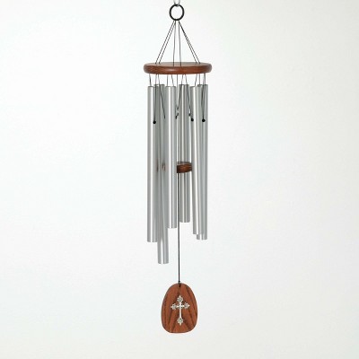 Woodstock Windchimes Original Amazing Grace Chime, Cross Design, Wind ...