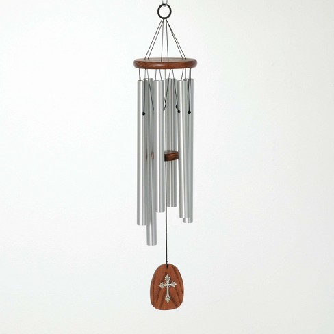 Woodstock Windchimes Original Amazing Grace Chime, Cross Design, Wind ...