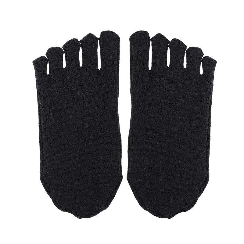 Unique Bargains Invisible Five Fingers Socks Hook Silk Five Toe Socks Mesh Breathable Soft Fashion No Show Socks for Women 3 Pairs, 5 of 7