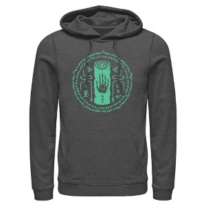 Mens Nintendo The Legend of Zelda: Tears of the Kingdom Glowing Shrine Rune Lightweight Hoodie - 1 of 4