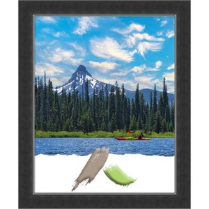 Amanti Art Corvino Black Narrow Wood Picture Frame - 1 of 4