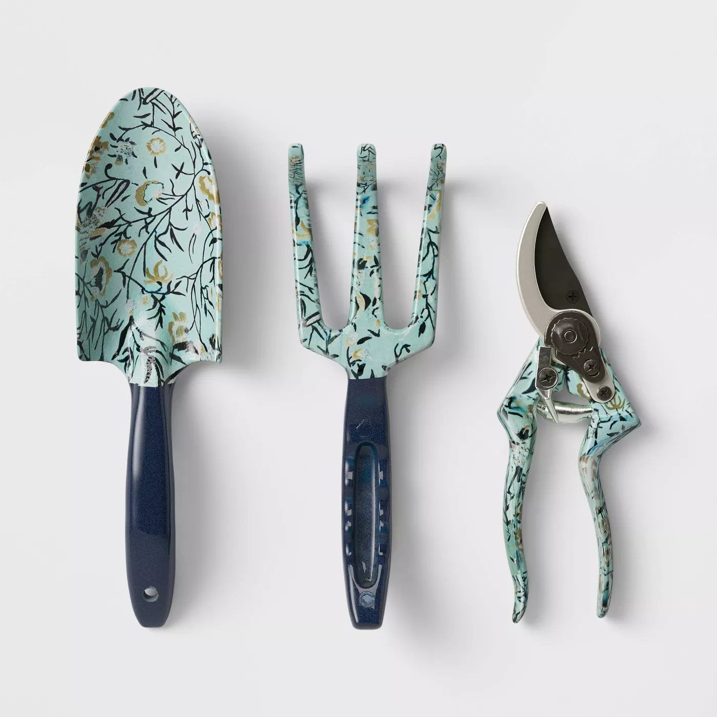 3pc Short Handled Tool Set Blue - Smith & Hawken™ - image 1 of 4