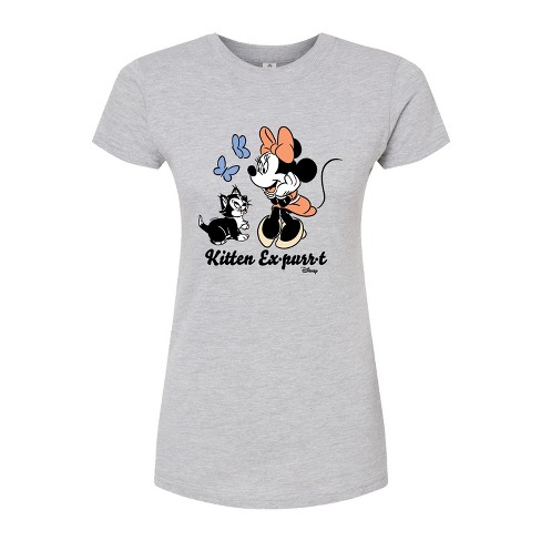 Women's - Disney Classics - Kitten Expurrt Juniors Fitted Graphic T-Shirt - image 1 of 3