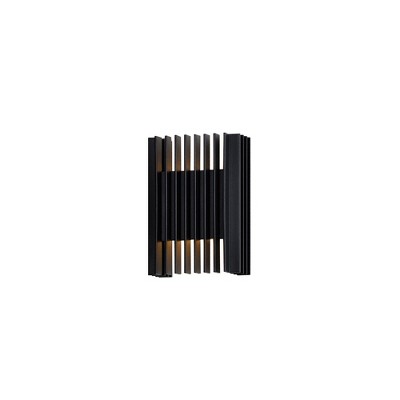 ET2 Lighting Rampart 2 - Light Wall Light in  Black