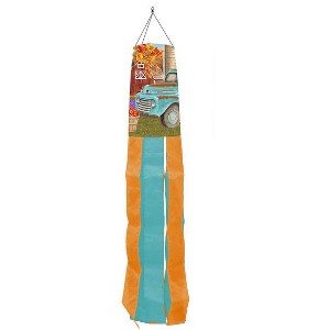 Briarwood Lane Fall Fresh Picked Pumpkins Windsock Wind Twister 40x6 For Fall Wind Spinner - 1 of 3