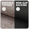 Door Rug for Entryway Indoor, Dirt Trapper, Washable Welcome Mat for Inside, Absorbent Entry Mat Low-Profile Entry Rug Indoor Doormat - 4 of 4