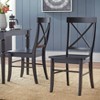 Set of 2 Albury Cross Back Dining Chairs - Buylateral - 4 of 4