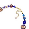 Ross-Simons Italian Multicolored Murano Glass Bead Necklace in 18kt Gold Over Sterling - 4 of 4