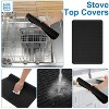 LunaLulinlk Silicone Dish Drying Mat Silicone Stove Mat 28×20in Large Silicone Stove Top Protector Reusable - 4 of 4