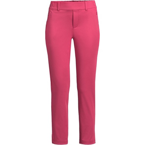 Lands' End Women's Lands' End Flex Mid Rise Pull On Crop Pants - Large ...