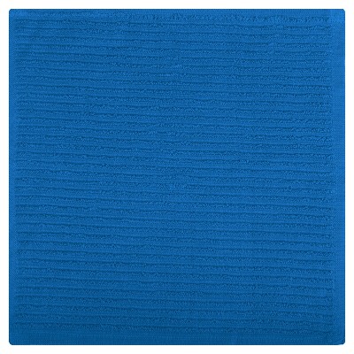 MUkitchen Ridged Texture Cotton Dishcloth, 12 By 12...