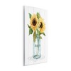 Stupell Industries Yellow Sunflowers Country jar Wall Plaque Art - 2 of 4