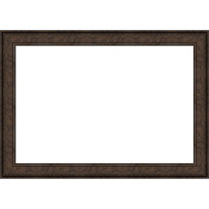 Amanti Art Ridge Black Framed Dry Erase Magnetic Board - 1 of 4