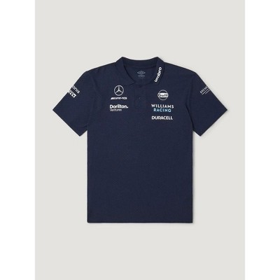Williams Racing F1 2023 Men's Team CVC Media Polo Shirt