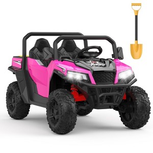 Ride On Dump Truck, 24V Ride On Car with Remote Control, Electric Dump Bed and Extra Shovel - 1 of 4