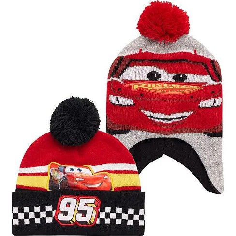 Disney Pixar Cars Lightning McQueen Toddler Boys Fleece 2 Pack