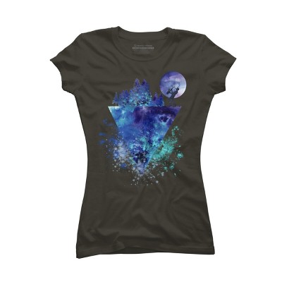 Junior's Design By Humans Play Music On The Edge By Maryedenoa T-Shirt