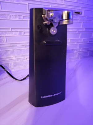 Hamilton Beach Extra-Tall Electric Automatic Can Opener, Black - 76702 —  Beach Camera