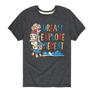 Boys' - Paw Patrol - Dream, Explore, Repeat Short Sleeve Graphic T-Shirt - 1 of 4