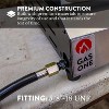 GasOne Propane Regulator 3 Feet Universal QCC1 Grill Replacement for Most LP Gas Grill, Heater and Fire Pit Table, 3/8" Female Flare Nut - 3 of 4