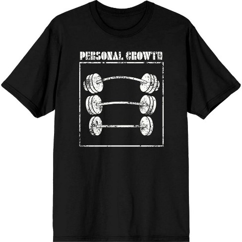 Gym Culture Personal Growth Crew Neck Short Sleeve Adult T-shirt - image 1 of 2