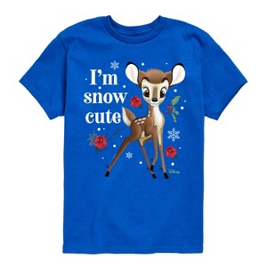 Boys' - Disney - Christmas - I'm Snow Cute Roses Short Sleeve Graphic T-Shirt - 1 of 4