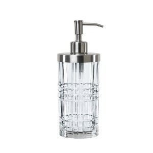 Nachtmann Square Spa Soap Dispenser, 15 Ounce Soap Dispenser with Pump - 1 of 4