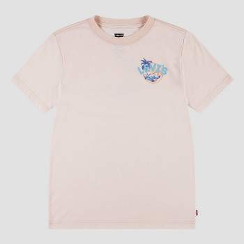 Levi's® Boys' Short Sleeve 'Scenic Summer' Graphic T-Shirt - Peach Orange