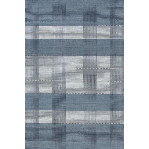 Emily Henderson x Rugs USA - Oregon Plaid Wool Indoor Area Rug - image 1 of 4