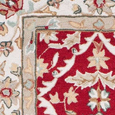 red/ivory